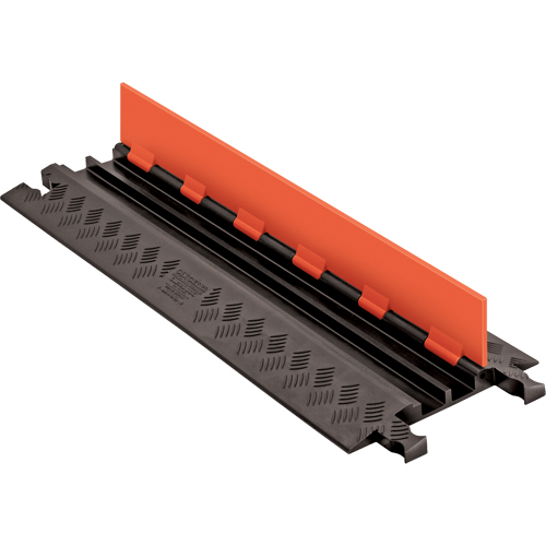 Guard Dog&reg; Low Profile Cable Protector, 2 Channels, 36" L x 11.94" W x 1.25" H Rock Safety Industrial Ltd