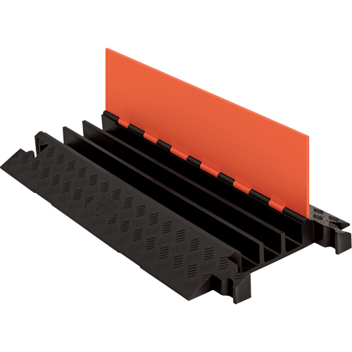 Protecteur de c&acirc;ble pour usage g&eacute;n&eacute;ral Guard Dog, 3 canaux, 36" lo x 20" la x 3" h Rock Safety Industrial Ltd