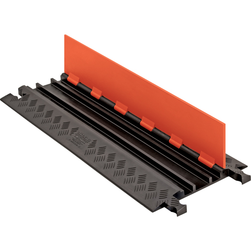 Guard Dog&reg; Low Profile Cable Protector, 3 Channels, 36" L x 13.8" W x 1.25" H Rock Safety Industrial Ltd