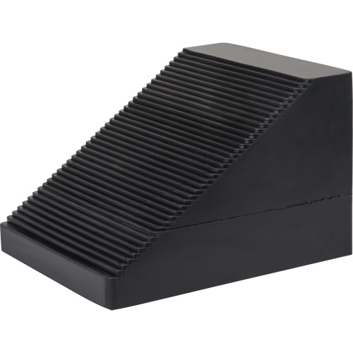 Cale de roue, 10-5/8" x 8-5/8 x 7", Noir Rock Safety Industrial Ltd