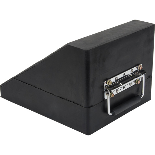 Cale de roue, 10-5/8" x 8-5/8 x 7", Noir Rock Safety Industrial Ltd
