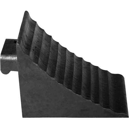 Wheel Chock, 9-3/4" x 7-1/4" x 7-3/4", Black Rock Safety Industrial Ltd