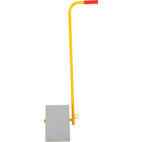 Aluminum Wheel Chock With Handle, 7" W x 11-7/8" D x 7-11/16" H Rock Safety Industrial Ltd