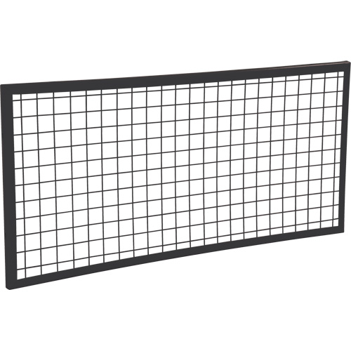 Panneau de cloison en treillis m&eacute;tallique, 2' h x 4' la Rock Safety Industrial Ltd