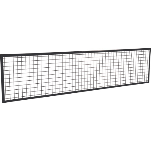 Panneau de cloison en treillis m&eacute;tallique, 2' h x 8' la Rock Safety Industrial Ltd