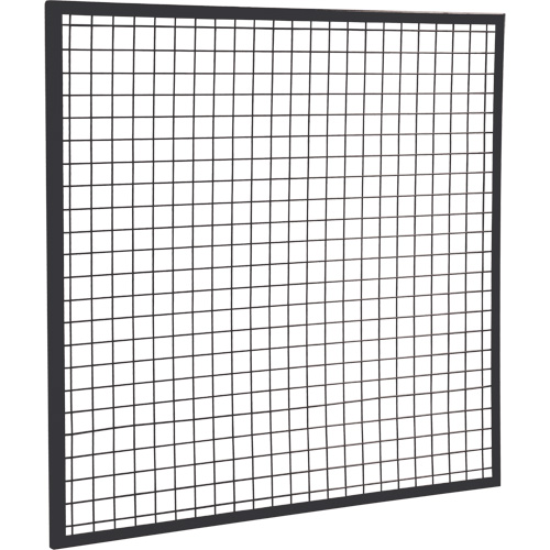 Panneau de cloison en treillis m&eacute;tallique, 4' h x 4' la Rock Safety Industrial Ltd