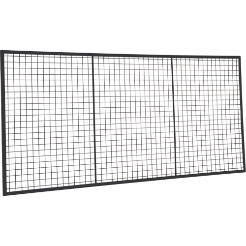 Panneau de cloison en treillis m&eacute;tallique, 4' h x 8' la Rock Safety Industrial Ltd