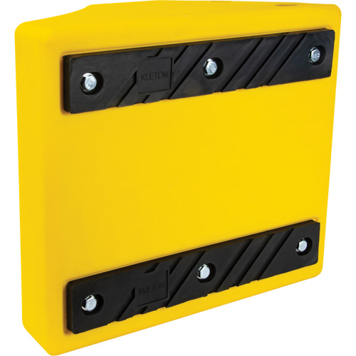 Heavy-Duty Wheel Chocks, Urethane, Yellow, 15-1/2" W x 17-7/10" D x 10" H Rock Safety Industrial Ltd
