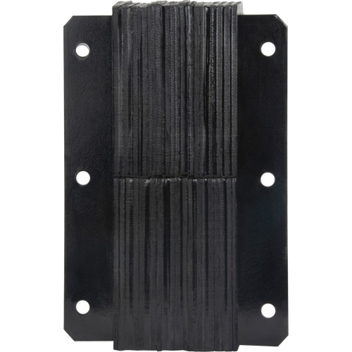 Laminated Dock Bumpers, Vertical, Rubber, 11" W x 4" D x 20" H Rock Safety Industrial Ltd