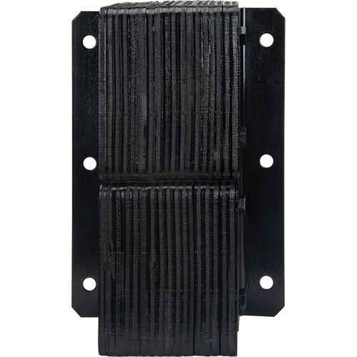 Laminated Dock Bumpers, Vertical, Rubber, 11" W x 6" D x 20" H Rock Safety Industrial Ltd