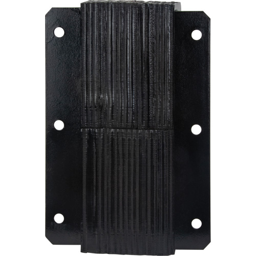 Laminated Dock Bumpers, Vertical, Rubber, 11" W x 6" D x 20" H Rock Safety Industrial Ltd