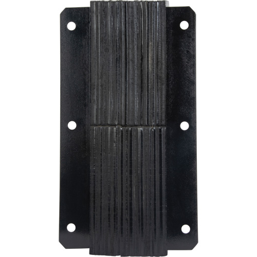 Laminated Dock Bumpers, Vertical, Rubber, 11" W x 4" D x 24" H Rock Safety Industrial Ltd