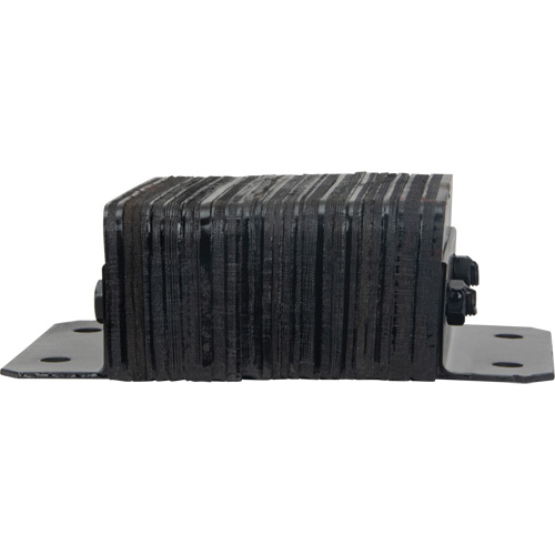 Laminated Dock Bumpers, Horizontal, Rubber, 12" W x 4" D x 10" H Rock Safety Industrial Ltd