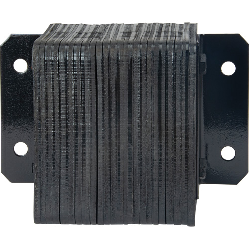 Laminated Dock Bumpers, Horizontal, Rubber, 12" W x 6" D x 10" H Rock Safety Industrial Ltd