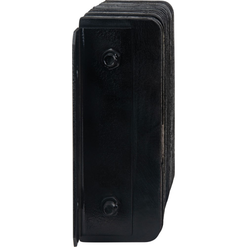 Laminated Dock Bumpers, Horizontal, Rubber, 18" W x 4" D x 12" H Rock Safety Industrial Ltd