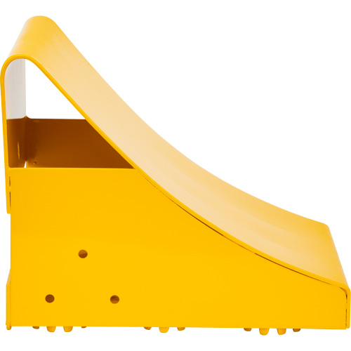 Ice Chocks, Steel, Yellow, 8-1/16" W x 10-5/8" D x 8-13/16" H Rock Safety Industrial Ltd
