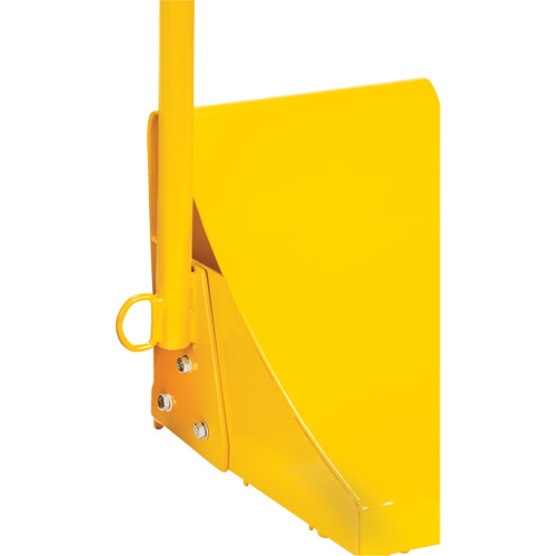 Cale de roue pour la glace avec poign&eacute;e ergonomique, Acier, Jaune, 8-1/16" la x 10-5/8" p x 8-13/16" h Rock Safety Industrial Ltd