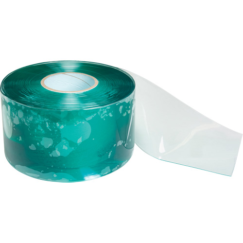 Rideau en lani&egrave;res &agrave; dissipateur d'&eacute;lectricit&eacute; statique, 164' x 8" x 0,08" Rock Safety Industrial Ltd