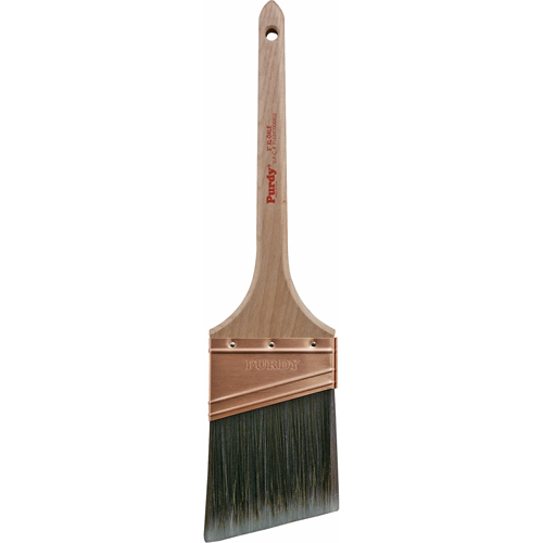 Pinceau XL Glide, Poly/nylon, Manche Bois, Largeur de 2-1/2" Rock Safety Industrial Ltd