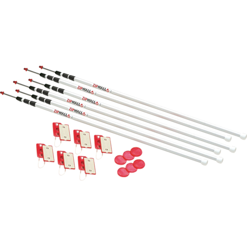 Zipwall&reg; Spring Loaded Pole Rock Safety Industrial Ltd