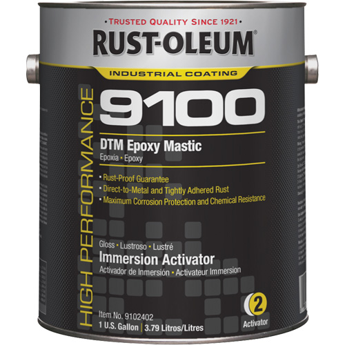 9100 System DTM Epoxy Mastic Standard Activator, Gallon Rock Safety Industrial Ltd