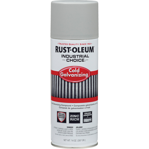 Compos&eacute; galvanisant froid, Canette a&eacute;rosol Rock Safety Industrial Ltd