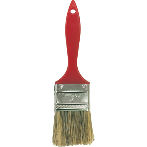 Pinceau en soies grises industriel, Soies, Manche Plastique, Largeur de 2" Rock Safety Industrial Ltd