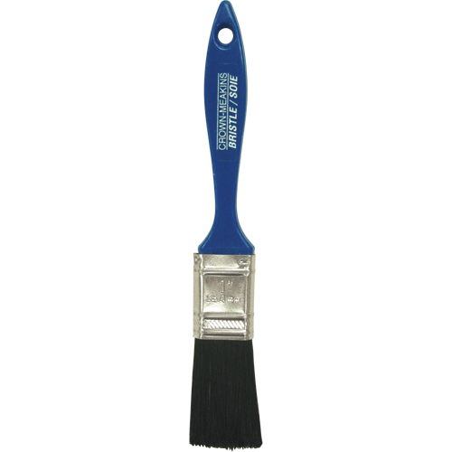 Pinceau tout usage, Soies, Manche Plastique, Largeur de 1" Rock Safety Industrial Ltd