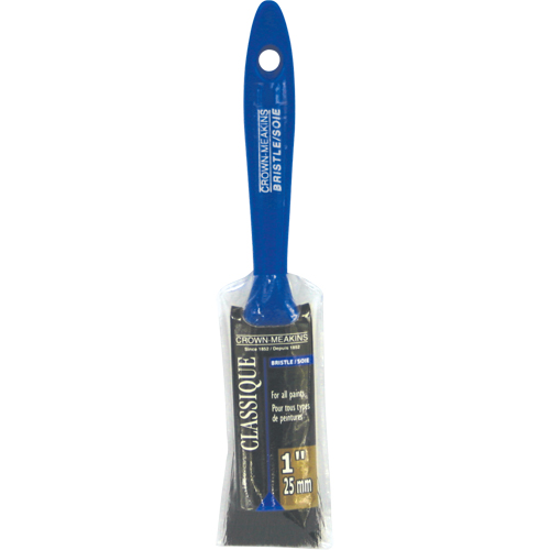 Pinceau classique, Soies, Manche Plastique, Largeur de 1" Rock Safety Industrial Ltd