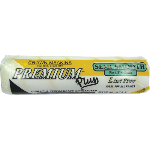 Manchon de rouleau &agrave; peinture non pelucheux professionnel, Nap 10 mm (3/8"), 240 mm (9-1/2") l Rock Safety Industrial Ltd