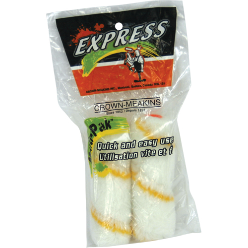 Perlon Trim Roller Cover - Pack Of Two, 10 mm (3/8") Nap, 101.6 mm (4") L Rock Safety Industrial Ltd