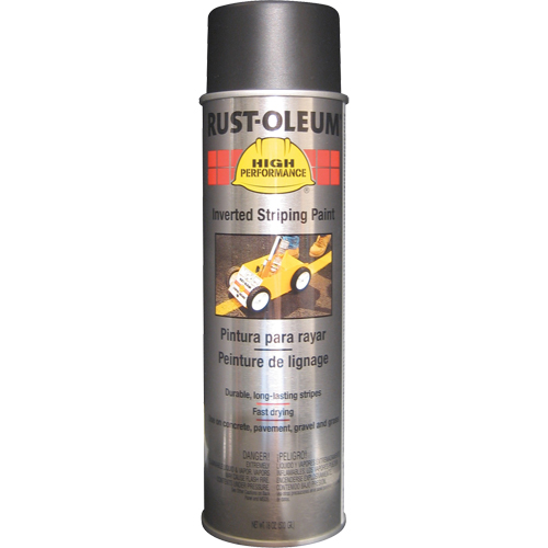 Peinture pour traçage de ligne invers&eacute;e System 2300, Noir, 18 oz, Canette a&eacute;rosol Rock Safety Industrial Ltd