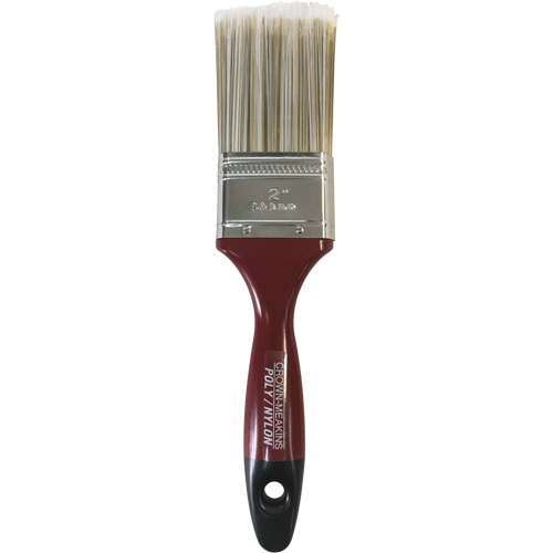 Pinceau semi-professionnel, Poly/nylon, Manche Bois, Largeur de 2" Rock Safety Industrial Ltd