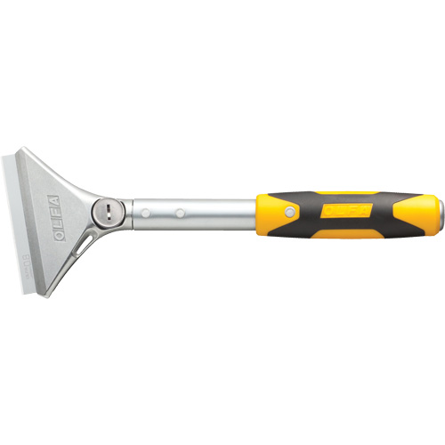 Grattoir extra robuste OLFA XSR-300, Lame Acier, Largeur 4", Manche M&eacute;tal Rock Safety Industrial Ltd