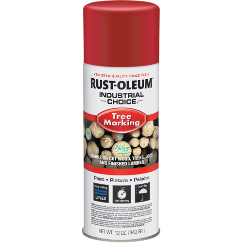 Industrial Choice T1600 Tree Marking Paint, Red, 16 oz. Rock Safety Industrial Ltd