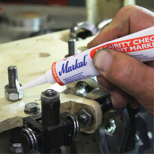 Security Check Paint Marker, 1.7 oz., Tube, Green Rock Safety Industrial Ltd