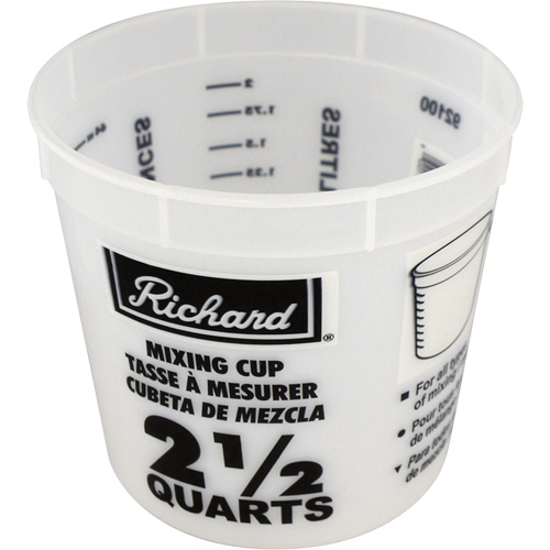 Tasse de m&eacute;lange en plastique Rock Safety Industrial Ltd