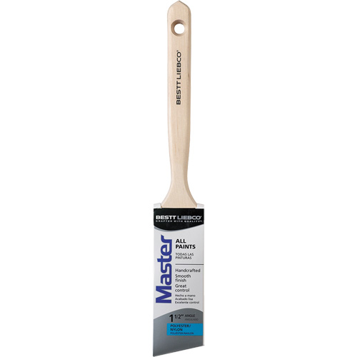 Pinceau en angle Master, Poly/nylon, Manche Bois, Largeur de 1-1/2" Rock Safety Industrial Ltd