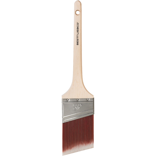 Pinceau mince en angle Master, Poly/nylon, Manche Bois, Largeur de 2-1/2" Rock Safety Industrial Ltd