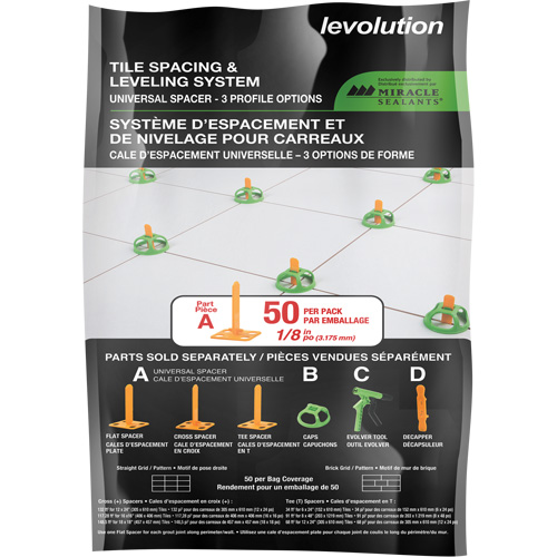 Miracle Sealants&reg; Levolution Universal Spacer Rock Safety Industrial Ltd