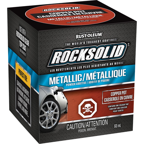 Additifs de poudre m&eacute;tallique RockSolid, 60 ml, Bouteille, Casserole en cuivre Rock Safety Industrial Ltd