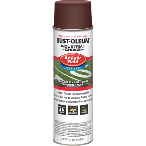AF1600 Athletic Field Striping Paint, Red, Aerosol Can Rock Safety Industrial Ltd