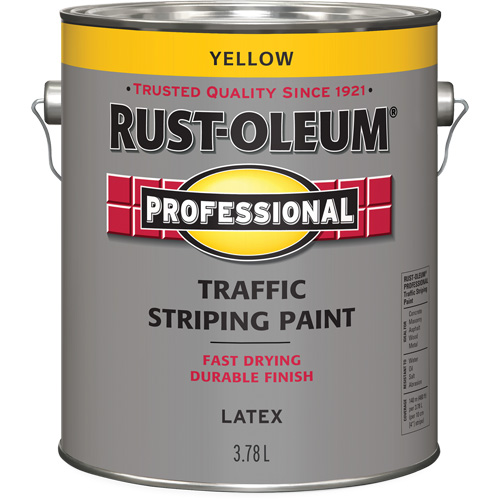 Peinture pour traçage de lignes de circulation, Jaune, 3,78 L, Cruche Rock Safety Industrial Ltd