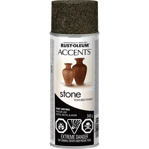 Accents&reg; Stone Creations Spray Paint, Aerosol Can, Granite Stone Rock Safety Industrial Ltd
