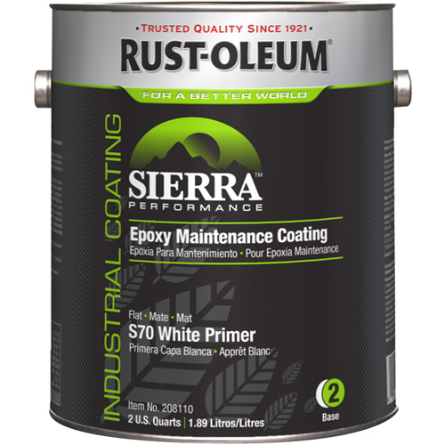 Sierra Performance S70/S71 Water-Based Epoxy Acrylic Primer Base, Gallon, White Rock Safety Industrial Ltd