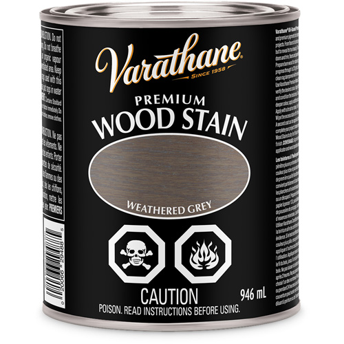 Varathane&reg; Premium Wood Stain, 946 ml, Weathered Grey Rock Safety Industrial Ltd