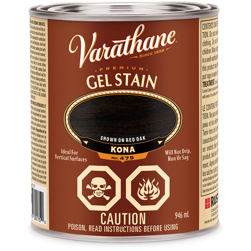 Teinture en gel de qualit&eacute; sup&eacute;rieure Varathane, 946 ml, Kona Rock Safety Industrial Ltd