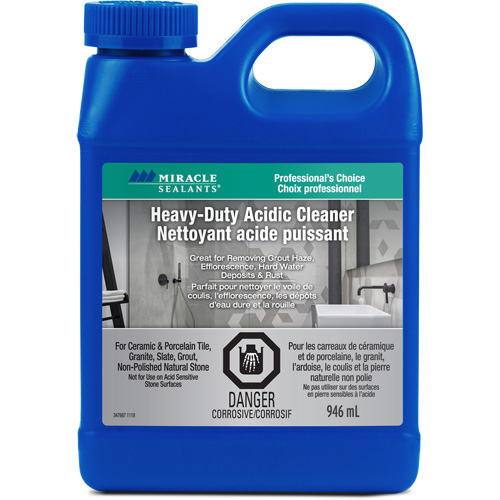 Miracle Sealants&reg; Heavy-Duty Acidic Cleaner, Jug Rock Safety Industrial Ltd