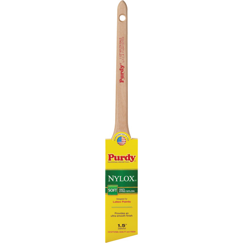 Pinceau Nylox Dale, Nylon, Manche Bois, Largeur de 1-1/2" Rock Safety Industrial Ltd