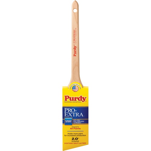 Pinceau Pro-Extra Dale, Mat&eacute;riau m&eacute;lang&eacute;, Manche Bois, Largeur de 2" Rock Safety Industrial Ltd